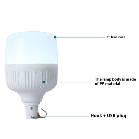 Night Market Stall Rechargeable Light Led Bulb