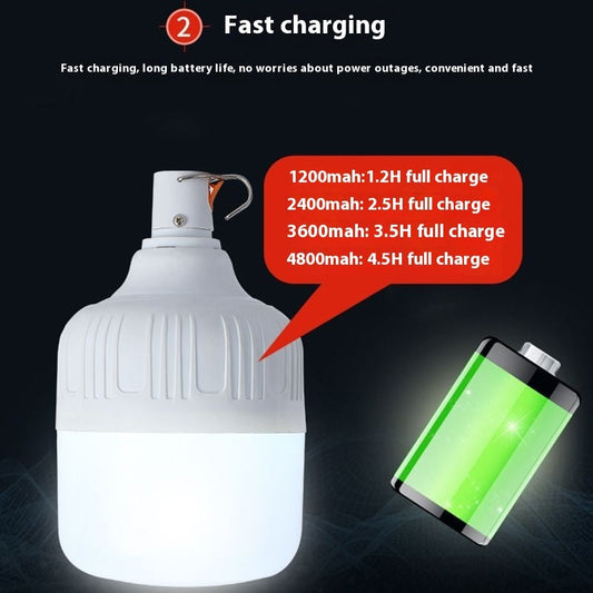 Night Market Stall Rechargeable Light Led Bulb