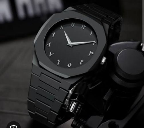 Full Black Aura Quartz Watch β Lightweight Design, , Premium Quality & Finish β Best Quality Analog Watch For Boys β Watch For Men | Full Black Color Watch β With (random Box)