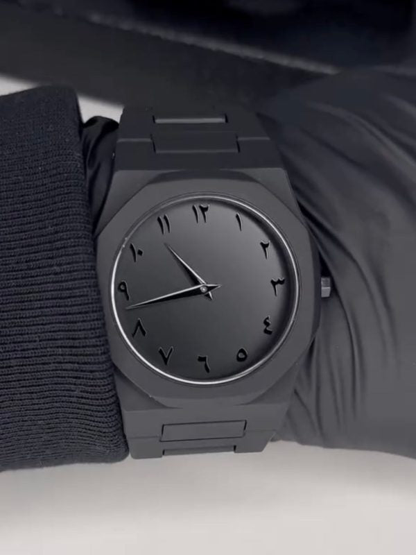 Full Black Aura Quartz Watch β Lightweight Design, , Premium Quality & Finish β Best Quality Analog Watch For Boys β Watch For Men | Full Black Color Watch β With (random Box)