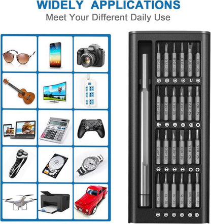 “24-in-1 Precision Magnetic Screwdriver Set – Professional Mini Repair Tool Kit for Phones, Tablets, Laptops, PCs, Watches & Electronics”