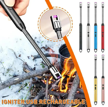Rechargeable Electric USB Lighter Stove Lighter Long Neck Led Best Quality