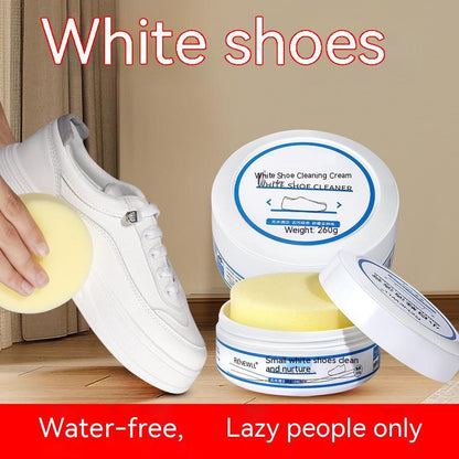 Small White Shoe Cleaning Agent For Stain Removal And Shoe Washing