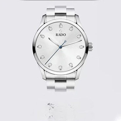 Rado Men’s Formal Wrist Watch With Stainless Steel Chain | Best Quality Rado Watch For Men’s – Men’s Watches – Wrist Watch For Men – With Random Box