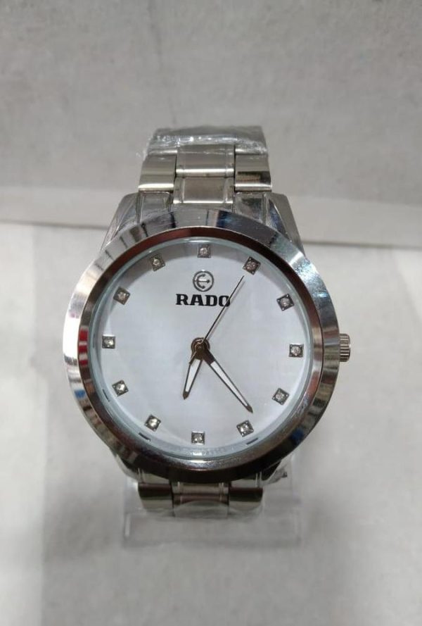 Rado Men’s Formal Wrist Watch With Stainless Steel Chain | Best Quality Rado Watch For Men’s – Men’s Watches – Wrist Watch For Men – With Random Box