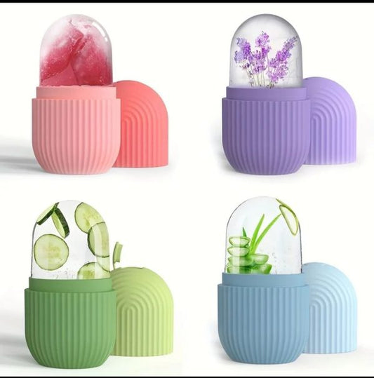 Reusable Facial Ice Roller For Face | Enhance Skin Glow Shrink &tighten Pores (random Color)